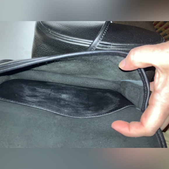 Vintage Coach  Pocket Purse 9755 , in Black made in United States before 1994 - Picture 8 of 10